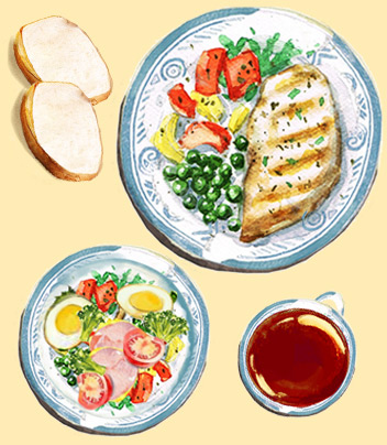 Ужин 96р/день